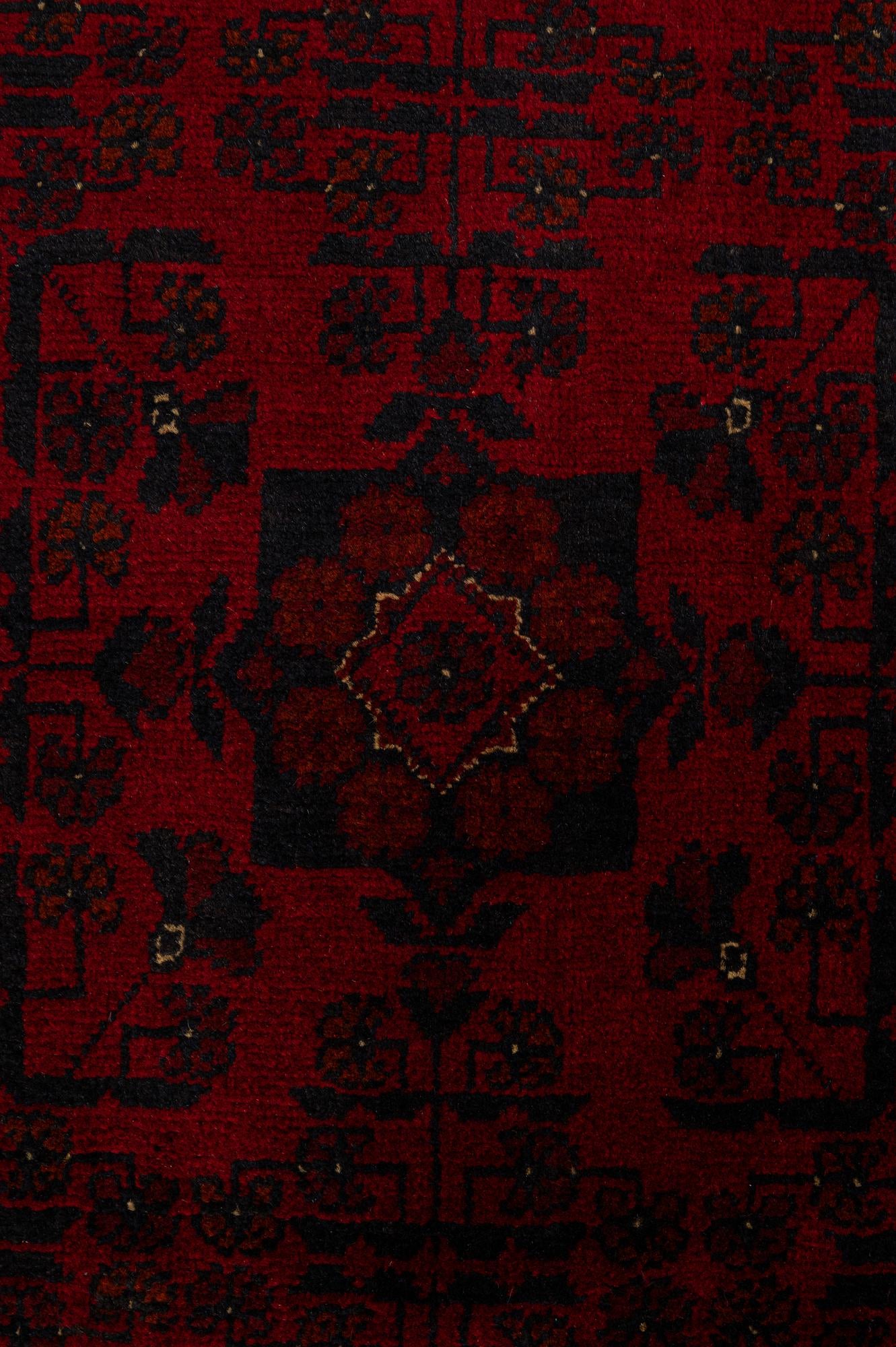 6' 7 x 9' 11 Hand Knotted Khal Mohammadi Wool Rug
