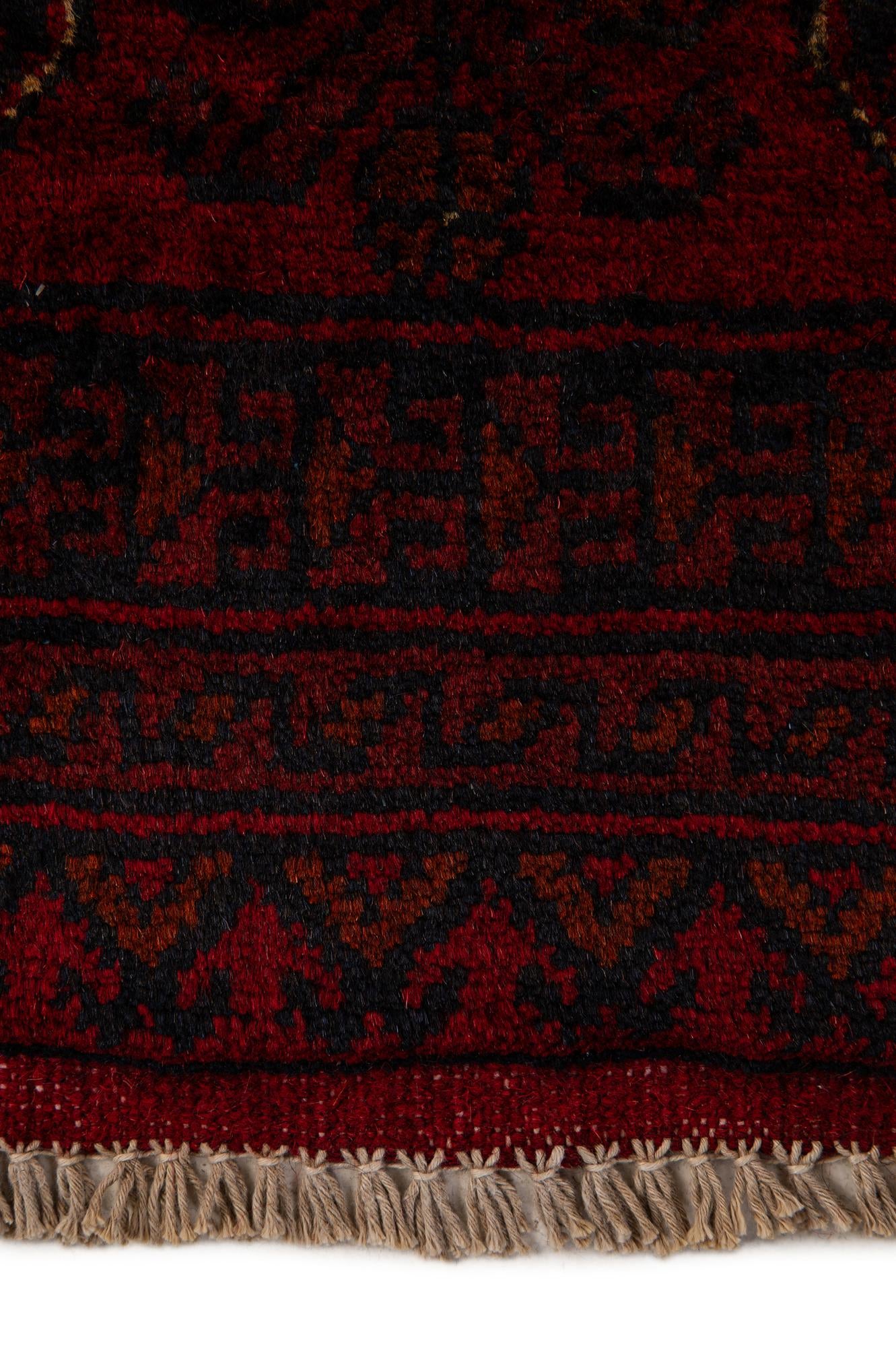 6' 7 x 9' 11 Hand Knotted Khal Mohammadi Wool Rug