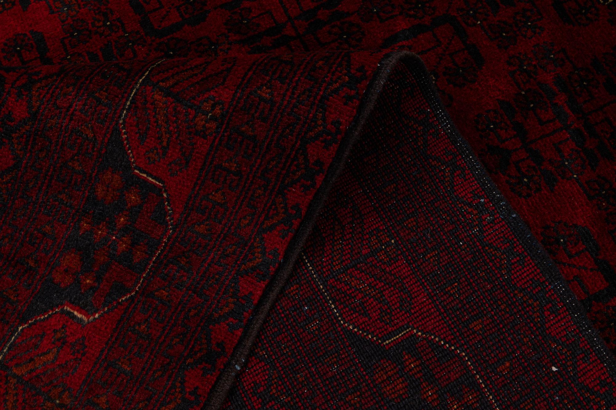 6' 7 x 9' 11 Hand Knotted Khal Mohammadi Wool Rug