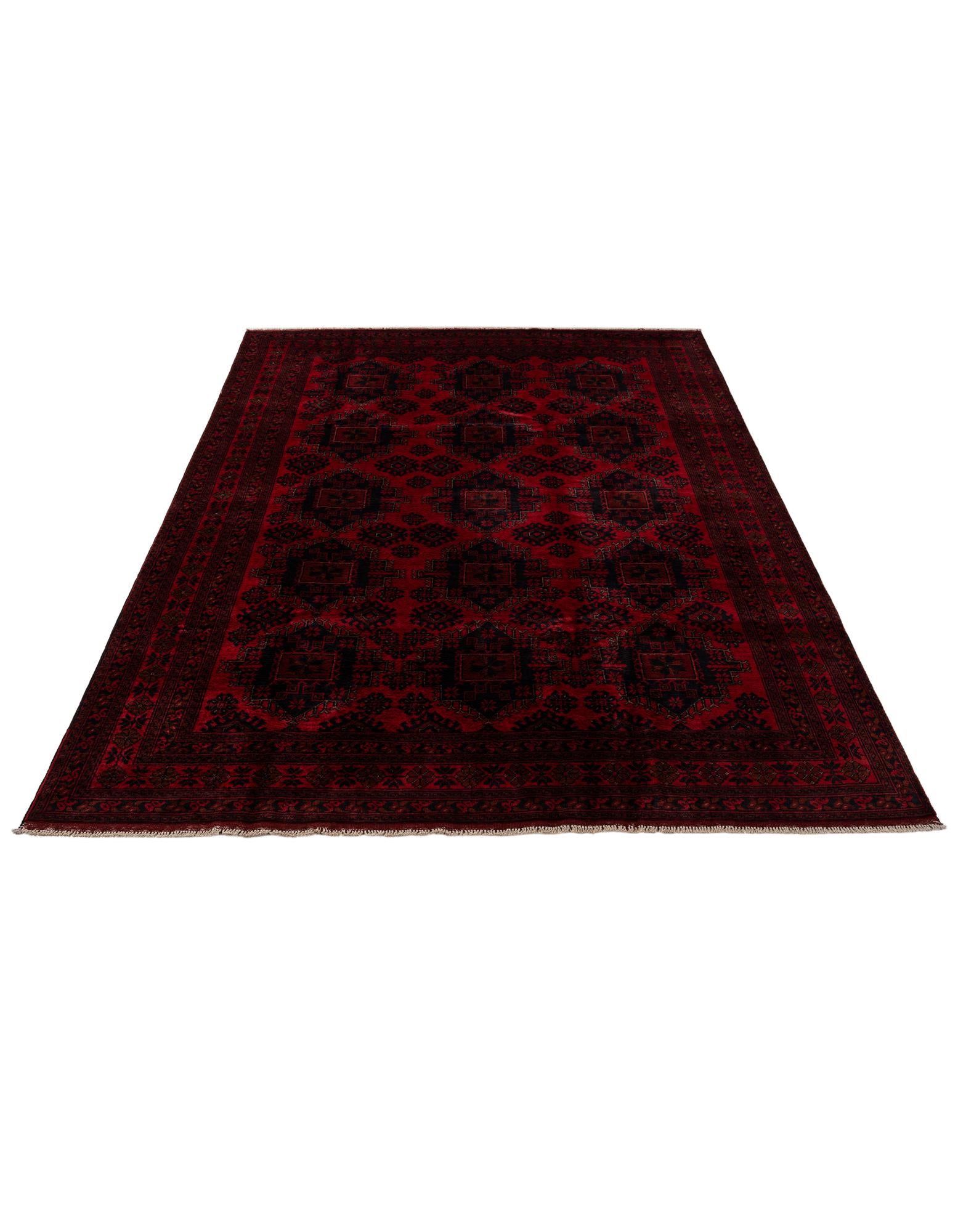 6' 8 x 9' 10 Hand Knotted Khal Mohammadi Wool Rug