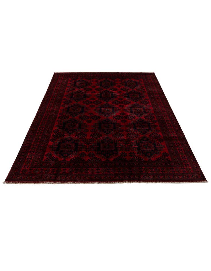 Detail image of 6' 8 x 9' 10  Hand Knotted Khal Mohammadi Wool Rug