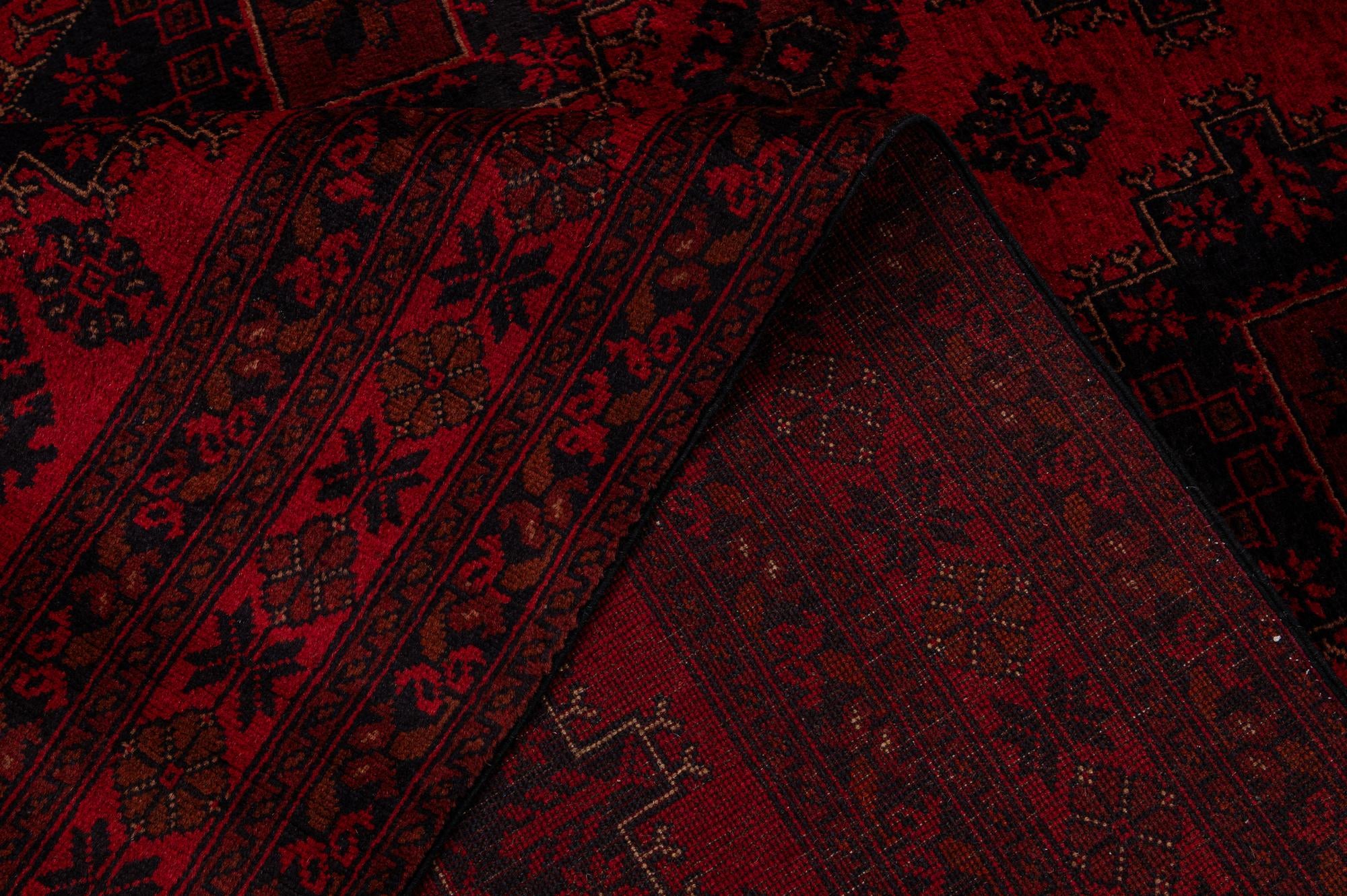 6' 8 x 9' 10 Hand Knotted Khal Mohammadi Wool Rug