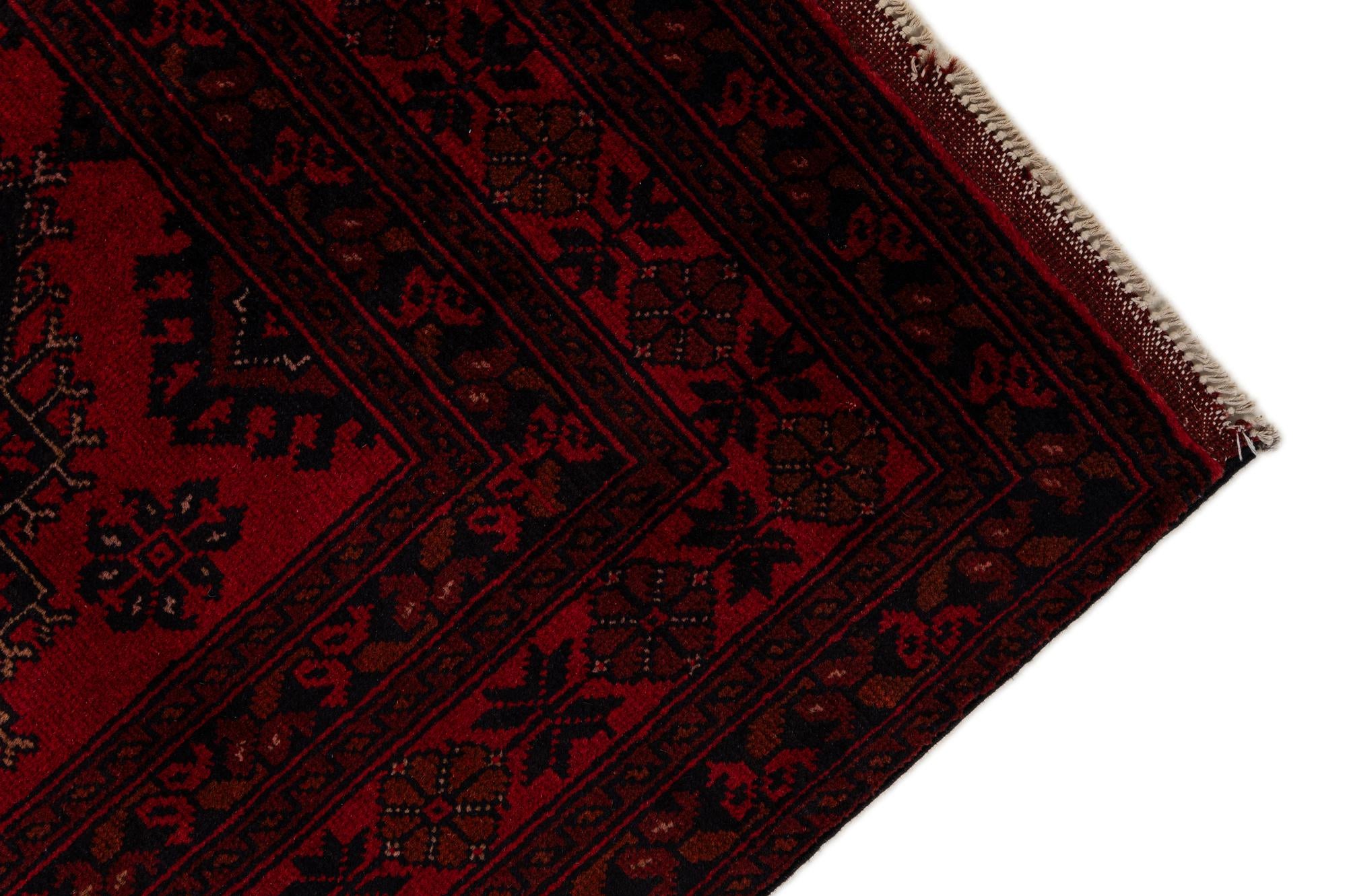 6' 8 x 9' 10 Hand Knotted Khal Mohammadi Wool Rug