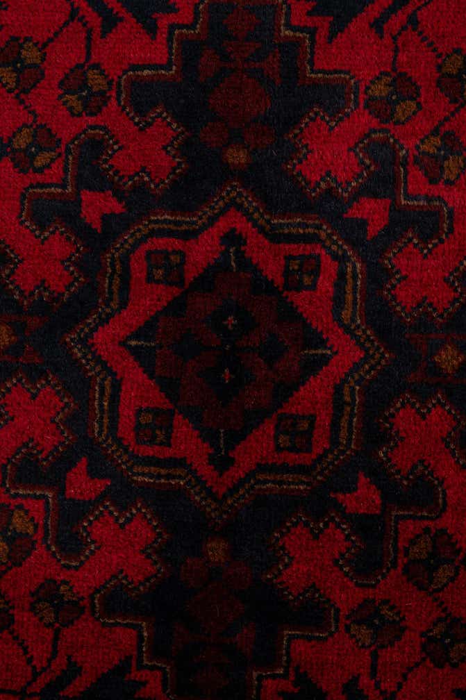 6' 6 x 9' 10 Hand Knotted Khal Mohammadi Wool Rug