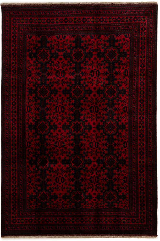 6' 6 x 9' 10 Hand Knotted Khal Mohammadi Wool Rug