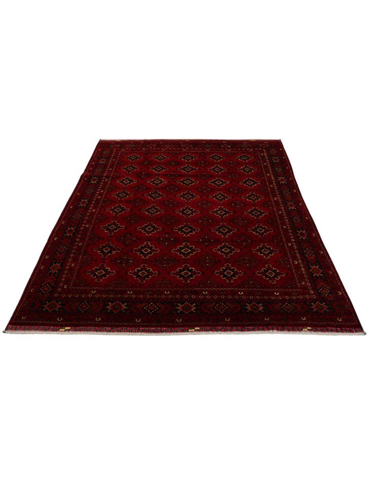 Detail image of 6' 7 x 9' 10 Hand Knotted Khal Mohammadi Wool Rug