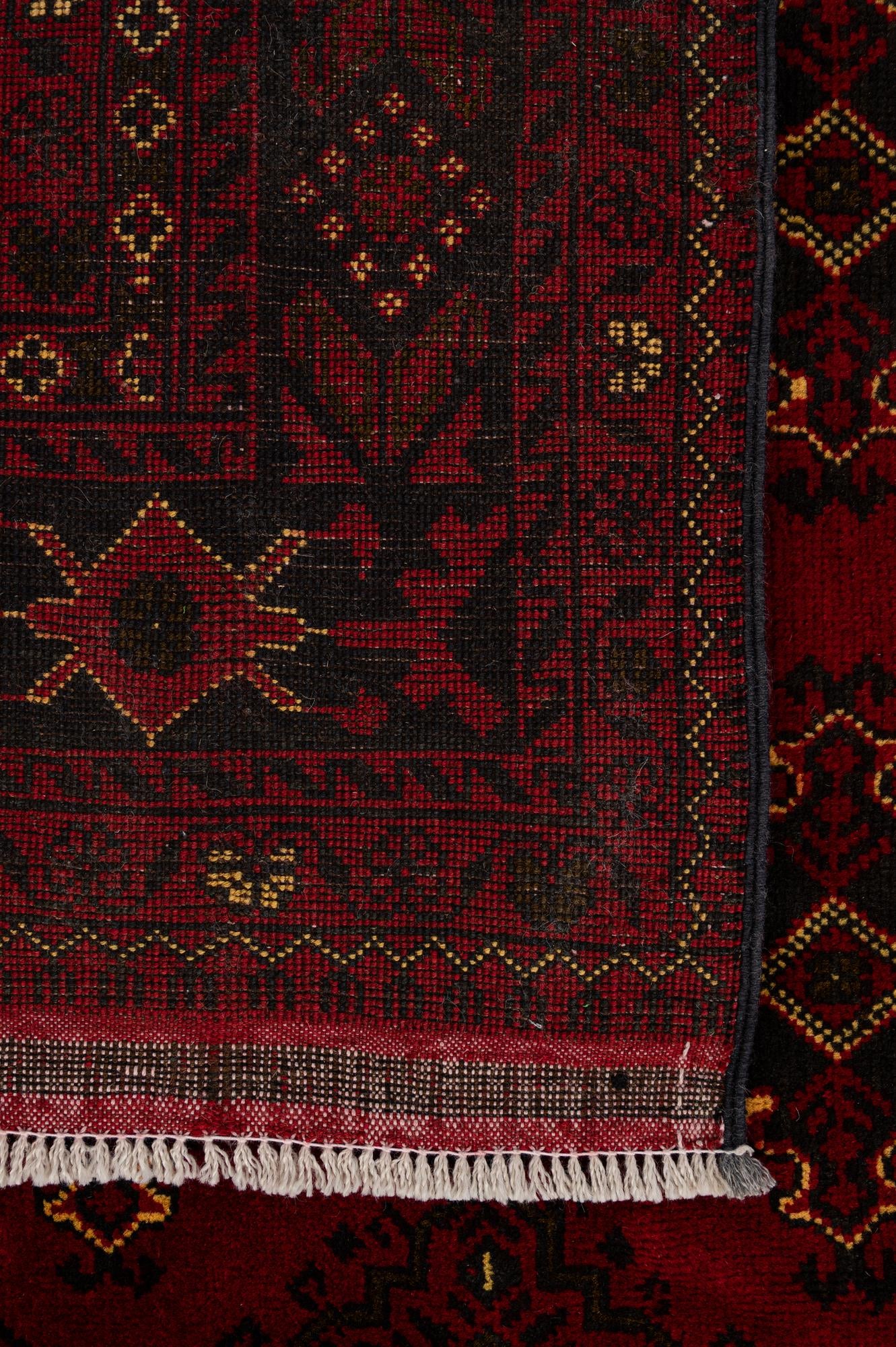 6' 7 x 9' 10 Hand Knotted Khal Mohammadi Wool Rug