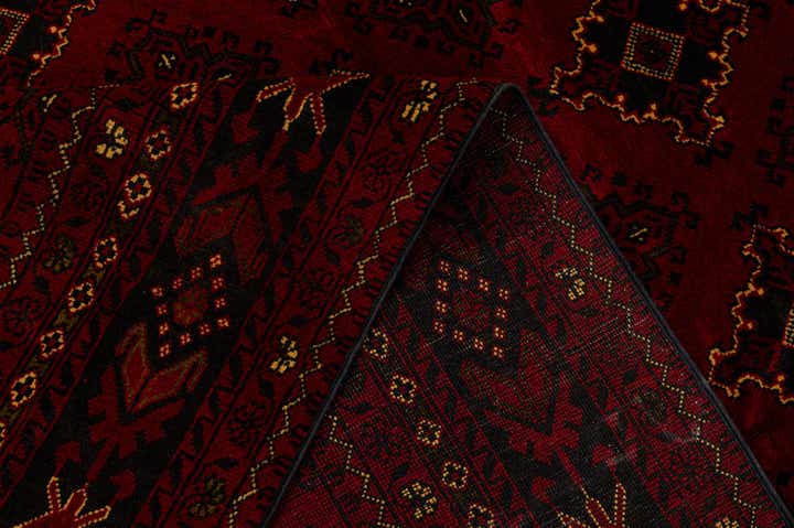 6' 7 x 9' 10 Hand Knotted Khal Mohammadi Wool Rug