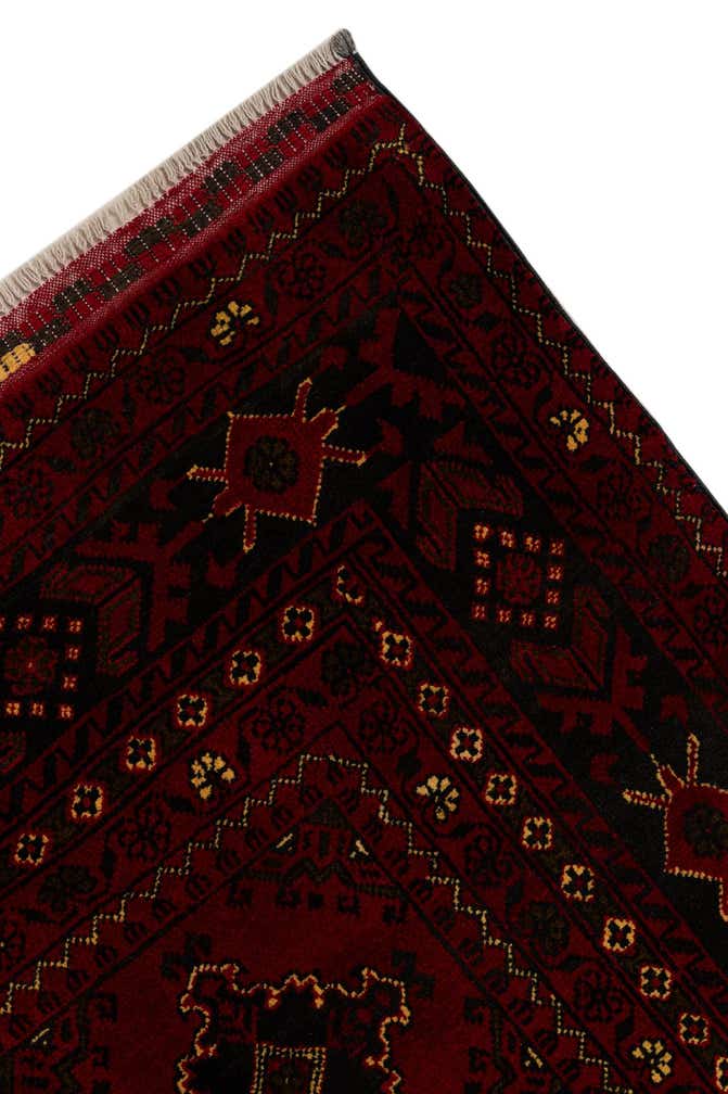 6' 7 x 9' 10 Hand Knotted Khal Mohammadi Wool Rug