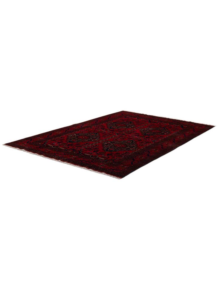 Detail image of 6' 7 x 9' 11 Hand Knotted Khal Mohammadi Wool Rug