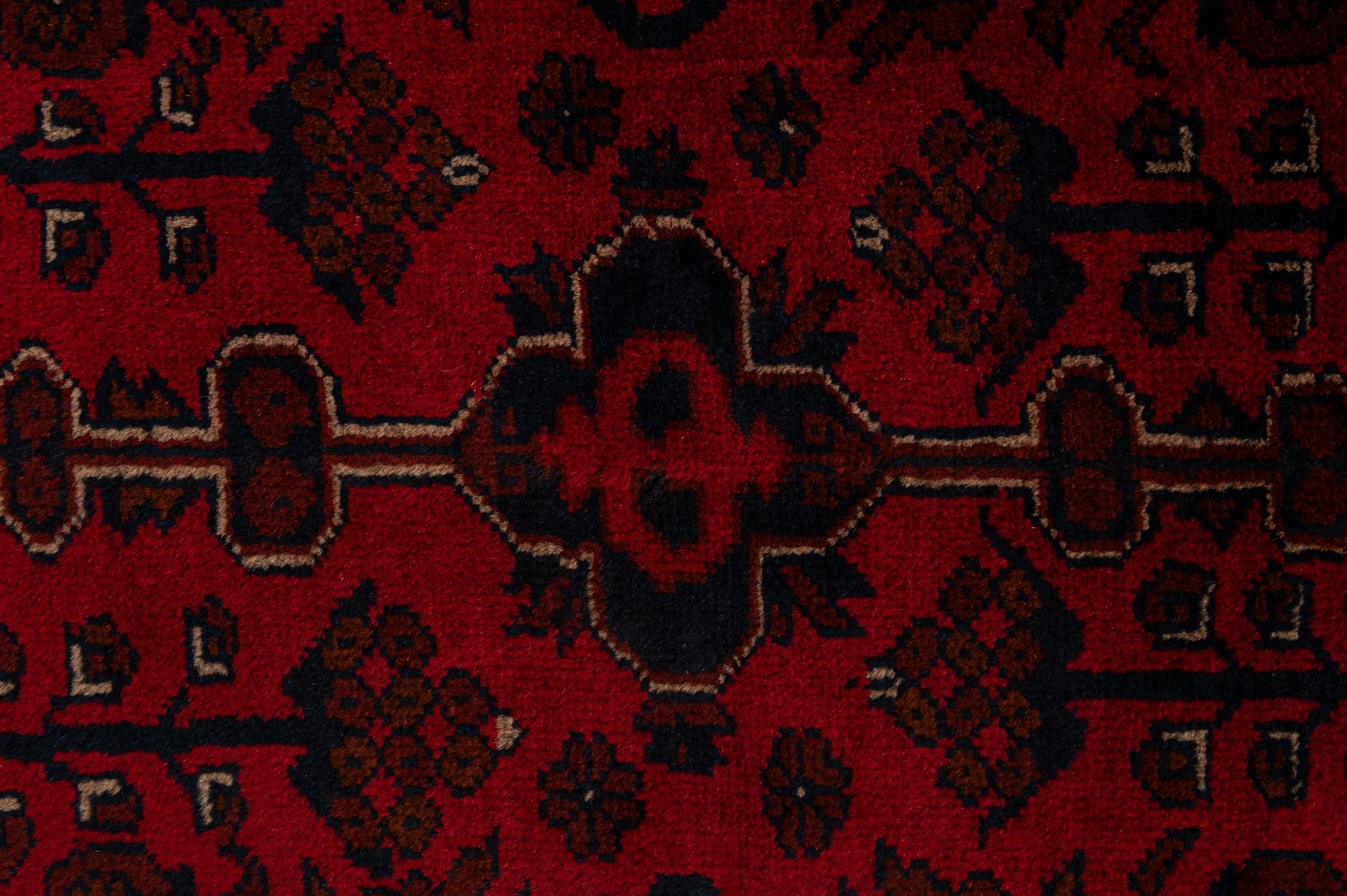 6' 7 x 9' 11 Hand Knotted Khal Mohammadi Wool Rug