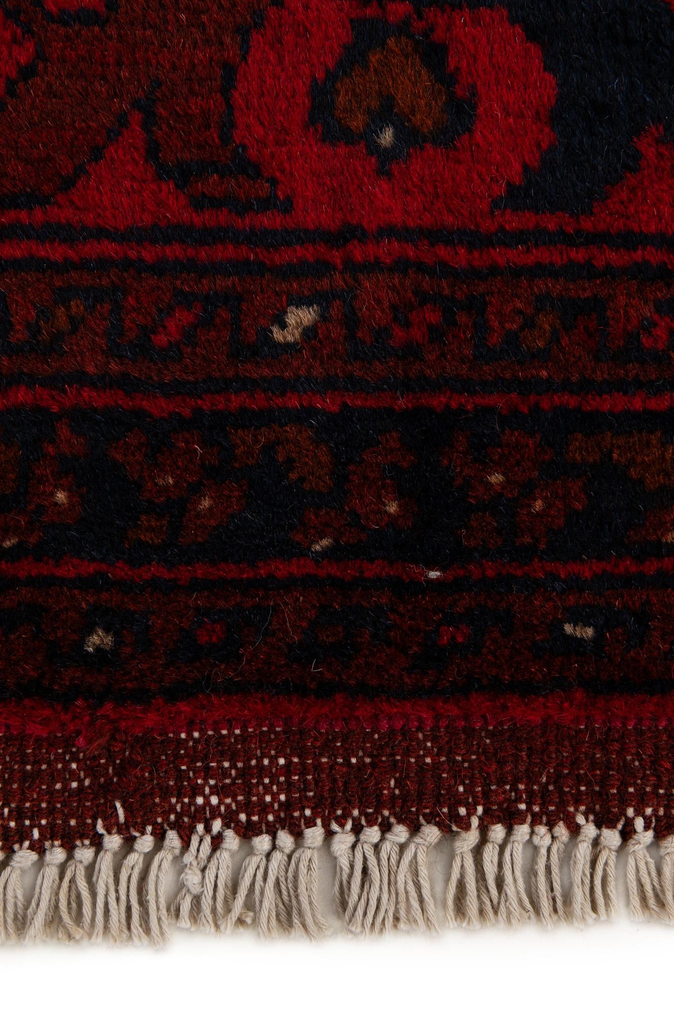 6' 7 x 9' 11 Hand Knotted Khal Mohammadi Wool Rug