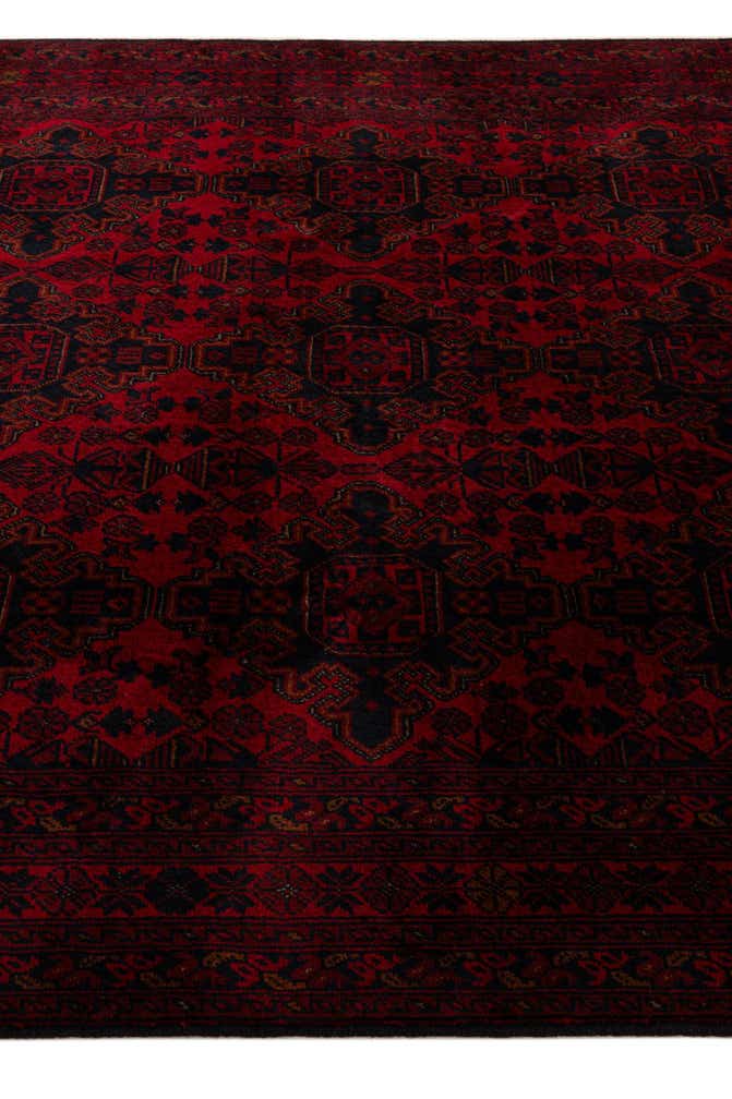 6' 7 x 9' 11 Hand Knotted Khal Mohammadi Wool Rug