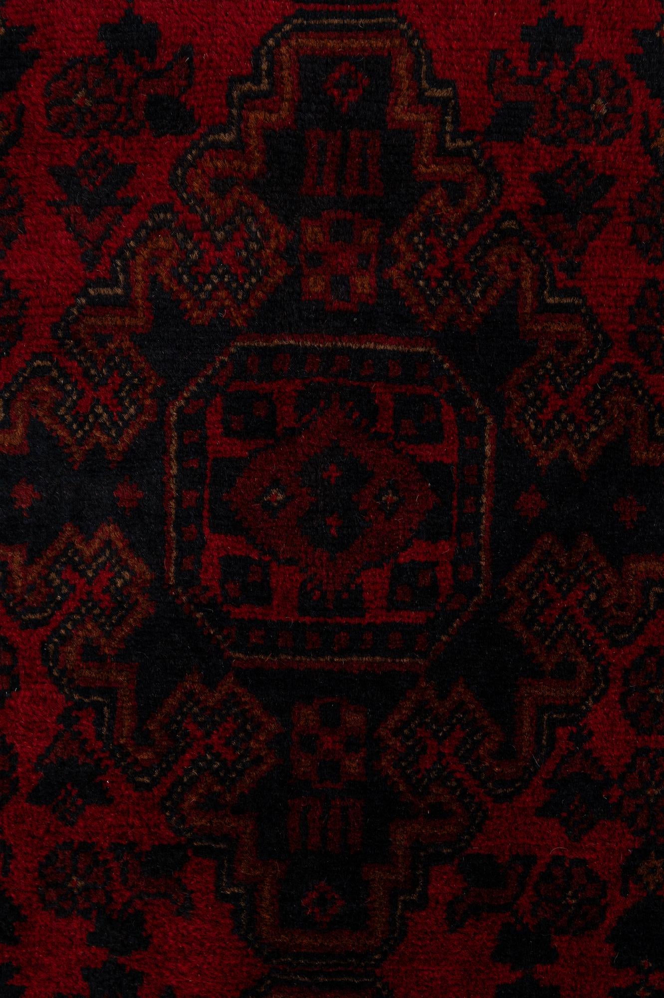 6' 7 x 9' 11 Hand Knotted Khal Mohammadi Wool Rug