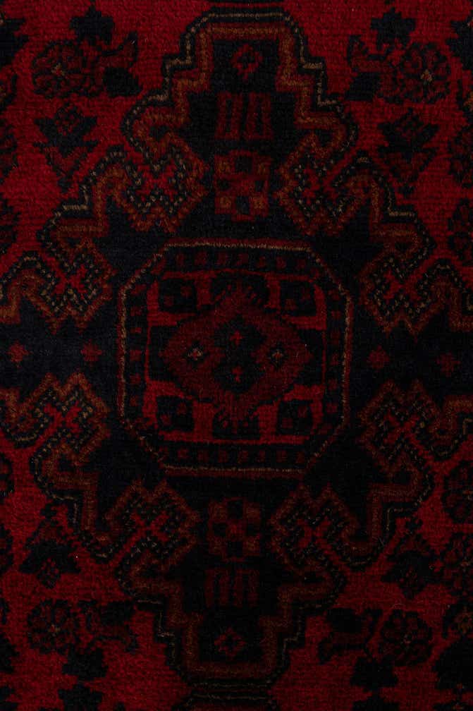 6' 7 x 9' 11 Hand Knotted Khal Mohammadi Wool Rug