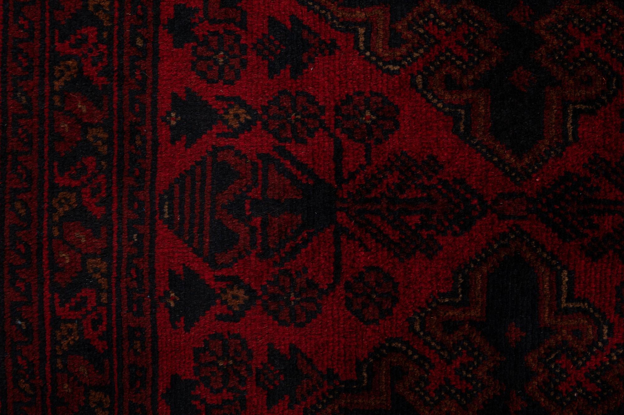 6' 7 x 9' 11 Hand Knotted Khal Mohammadi Wool Rug