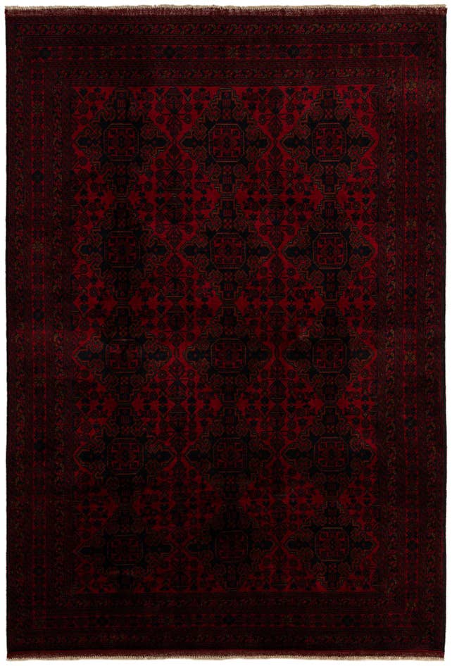 Detail image of 6' 7 x 9' 11 Hand Knotted Khal Mohammadi Wool Rug