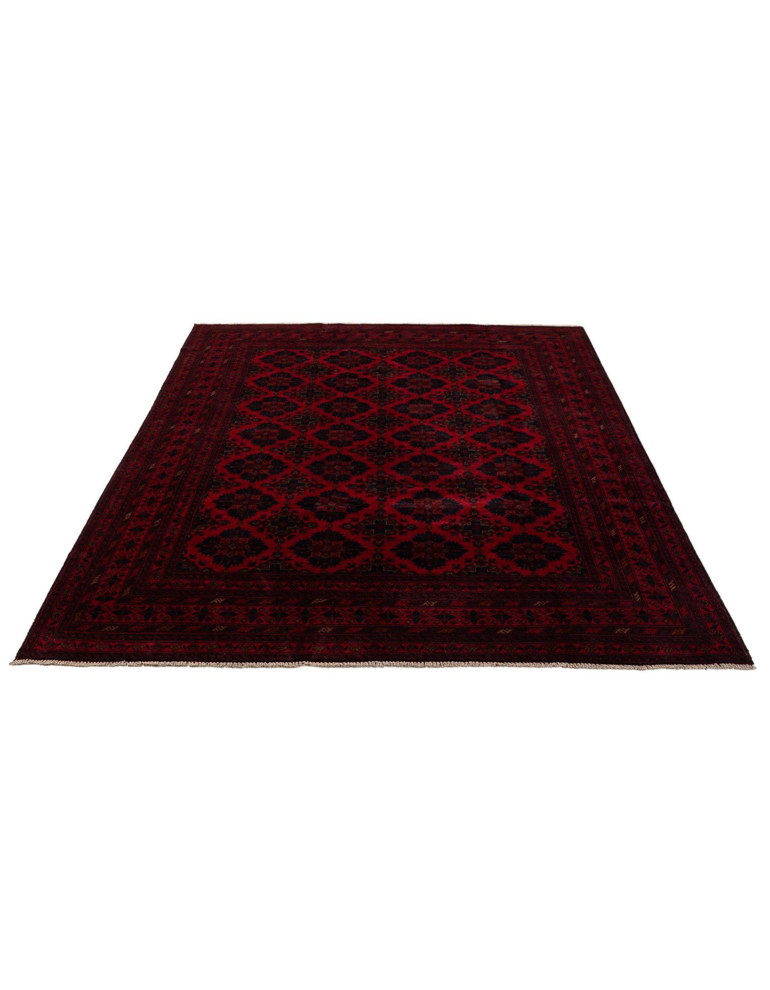 6' 9 x 9' 7 Hand Knotted Khal Mohammadi Wool Rug