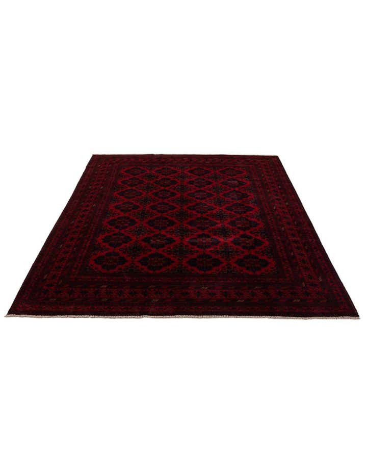 6' 9 x 9' 7 Hand Knotted Khal Mohammadi Wool Rug