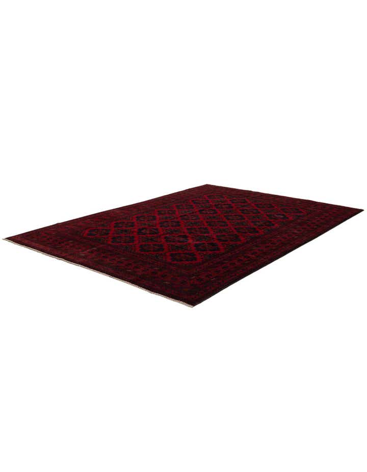 6' 9 x 9' 7 Hand Knotted Khal Mohammadi Wool Rug