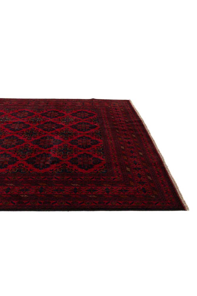6' 9 x 9' 7 Hand Knotted Khal Mohammadi Wool Rug