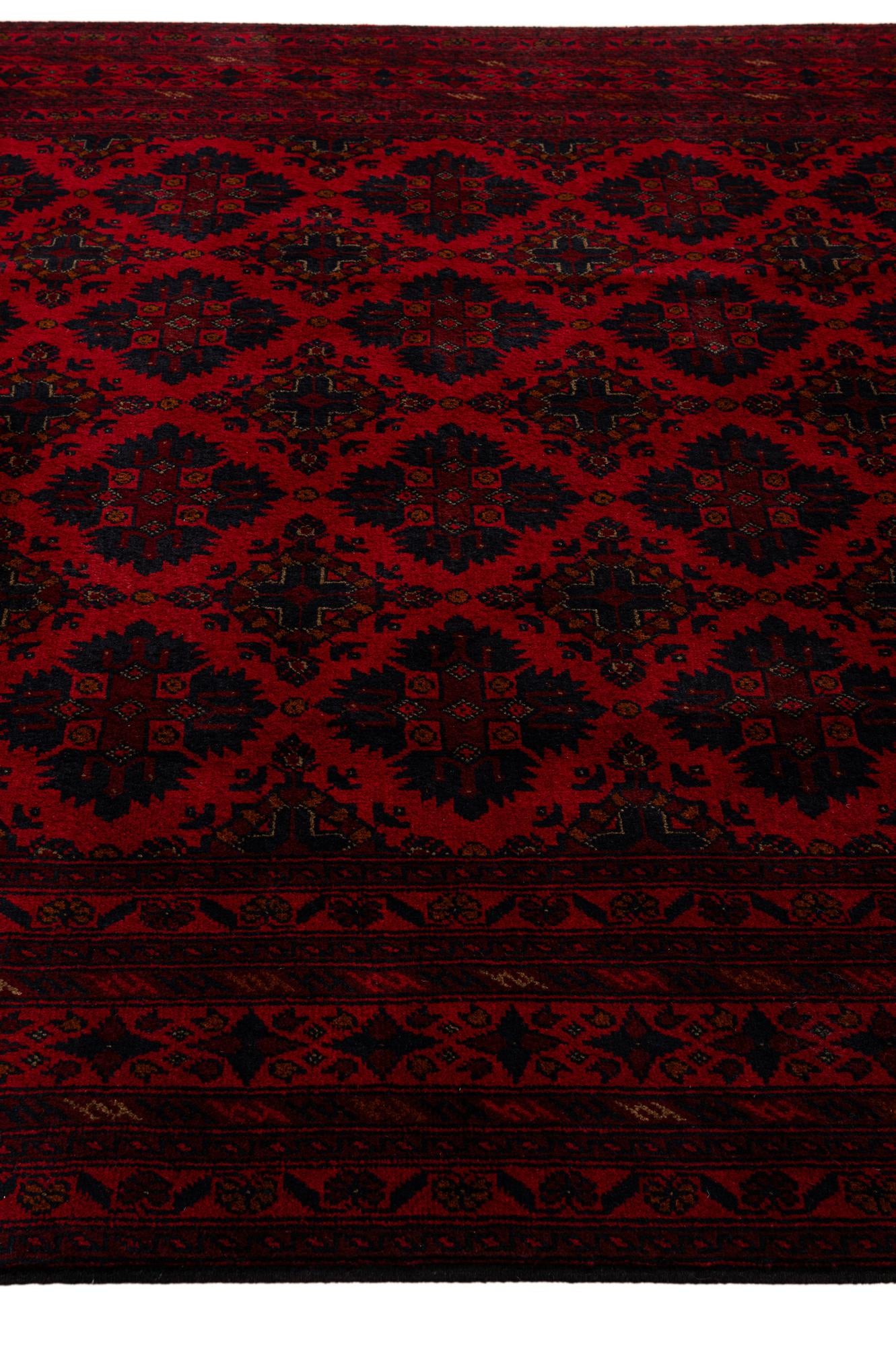 6' 9 x 9' 7 Hand Knotted Khal Mohammadi Wool Rug