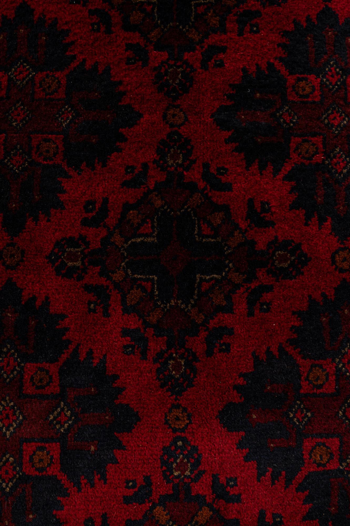 6' 9 x 9' 7 Hand Knotted Khal Mohammadi Wool Rug