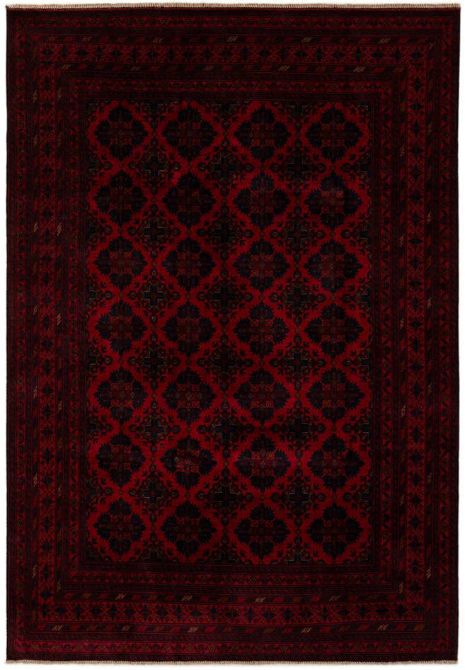 Detail image of 6' 9 x 9' 7 Hand Knotted Khal Mohammadi Wool Rug