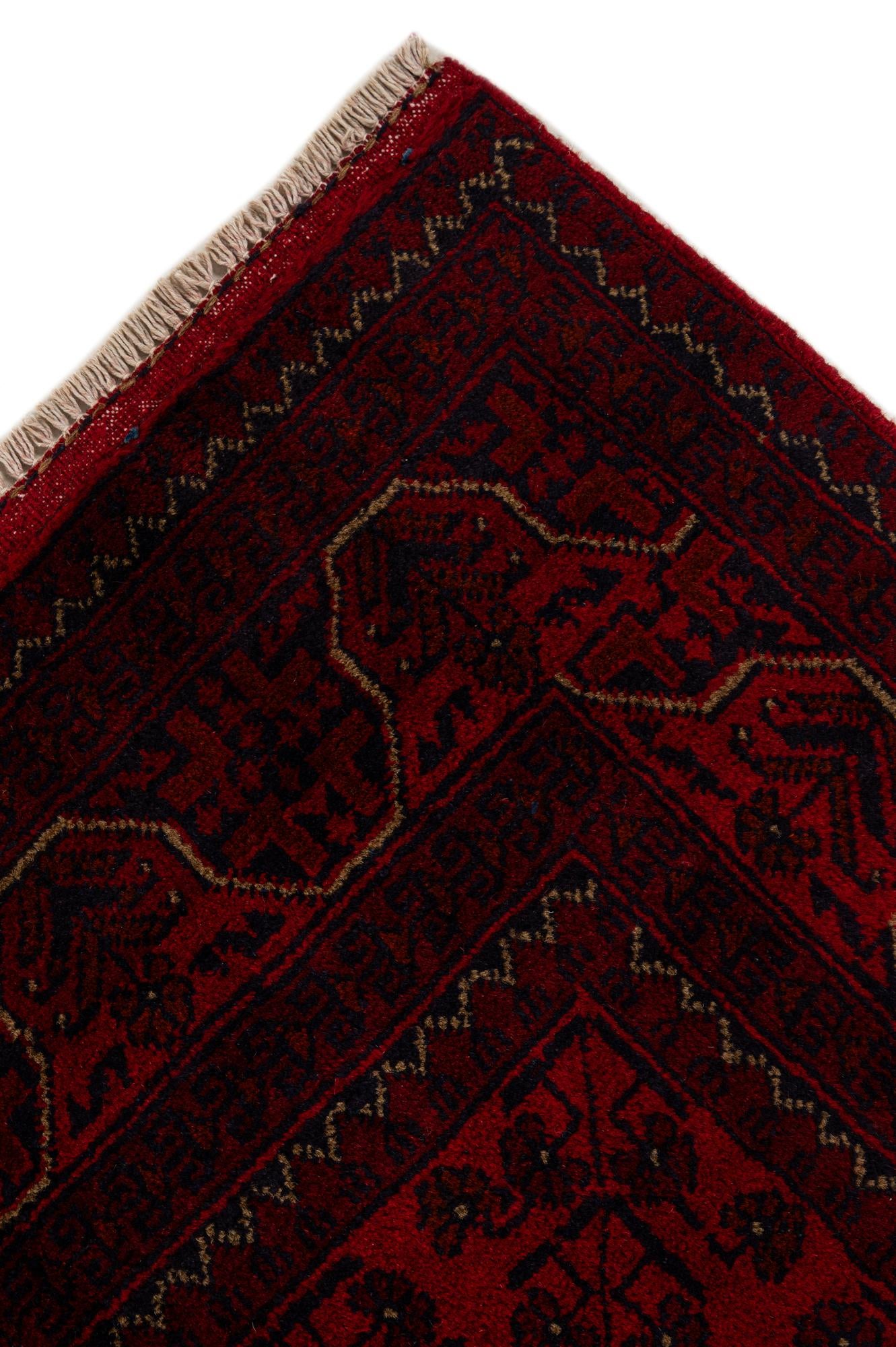 6' 5 x 9' 6 Hand Knotted Khal Mohammadi Wool Rug