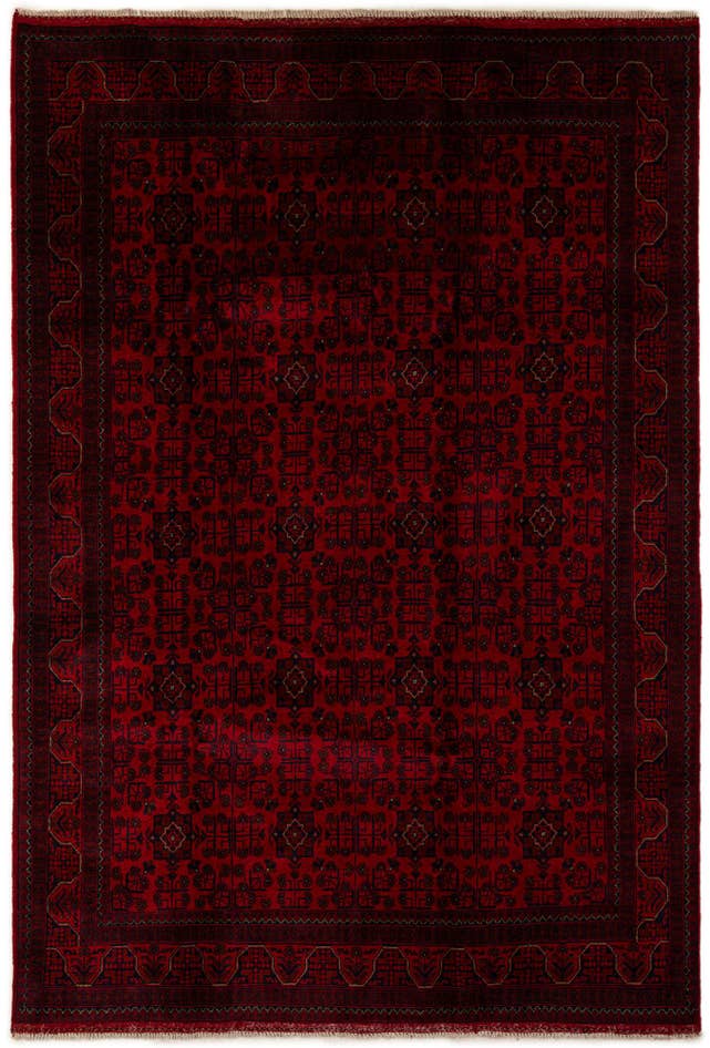 Detail image of 6' 5 x 9' 6 Hand Knotted Khal Mohammadi Wool Rug