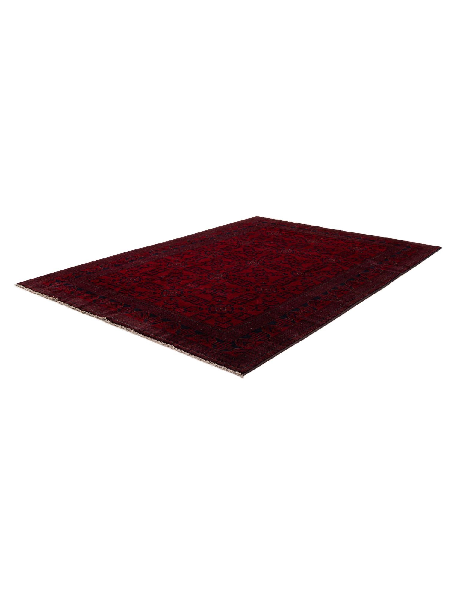 6' 10 x 9' 7 Hand Knotted Khal Mohammadi Wool Rug