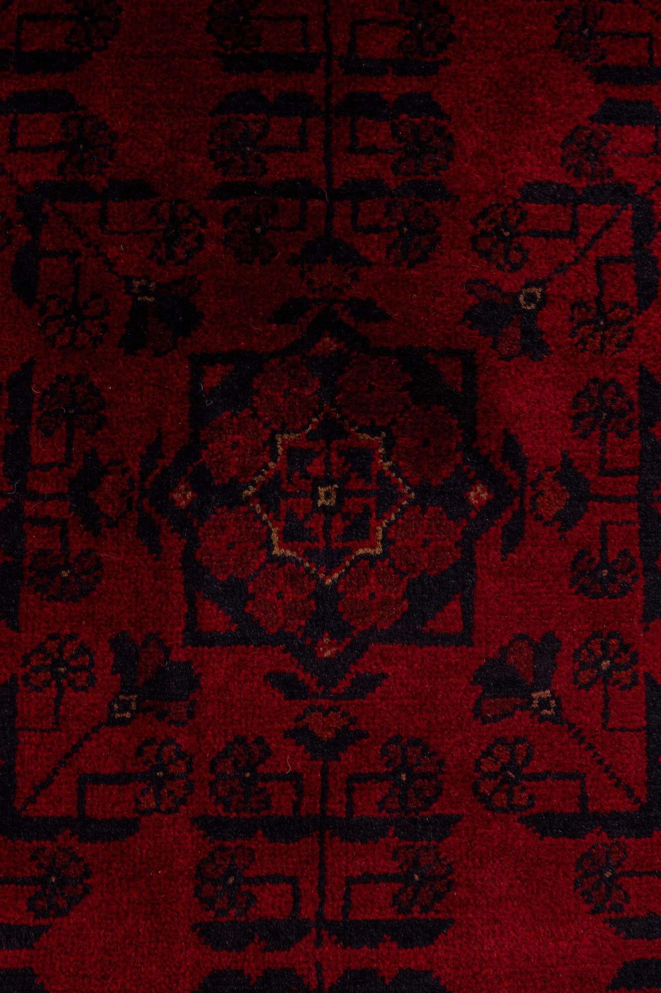 6' 10 x 9' 7 Hand Knotted Khal Mohammadi Wool Rug