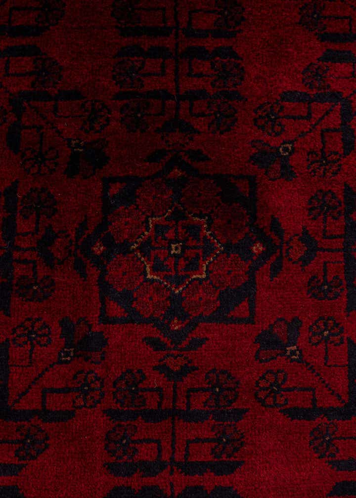 6' 10 x 9' 7 Hand Knotted Khal Mohammadi Wool Rug