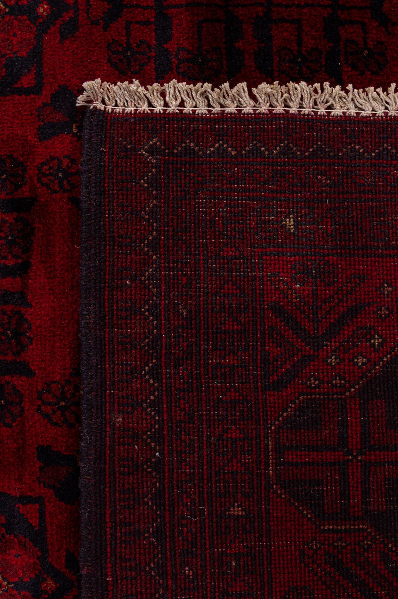 6' 10 x 9' 7 Hand Knotted Khal Mohammadi Wool Rug