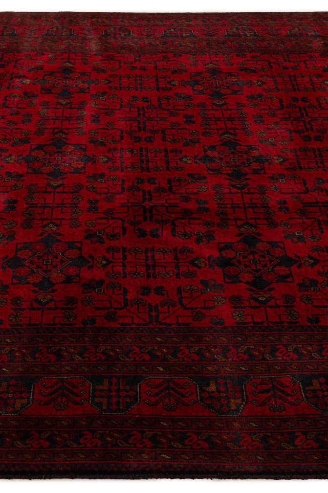 6' 9 x 9' 7 Hand Knotted Khal Mohammadi Wool Rug