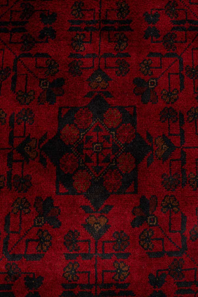 6' 9 x 9' 7 Hand Knotted Khal Mohammadi Wool Rug