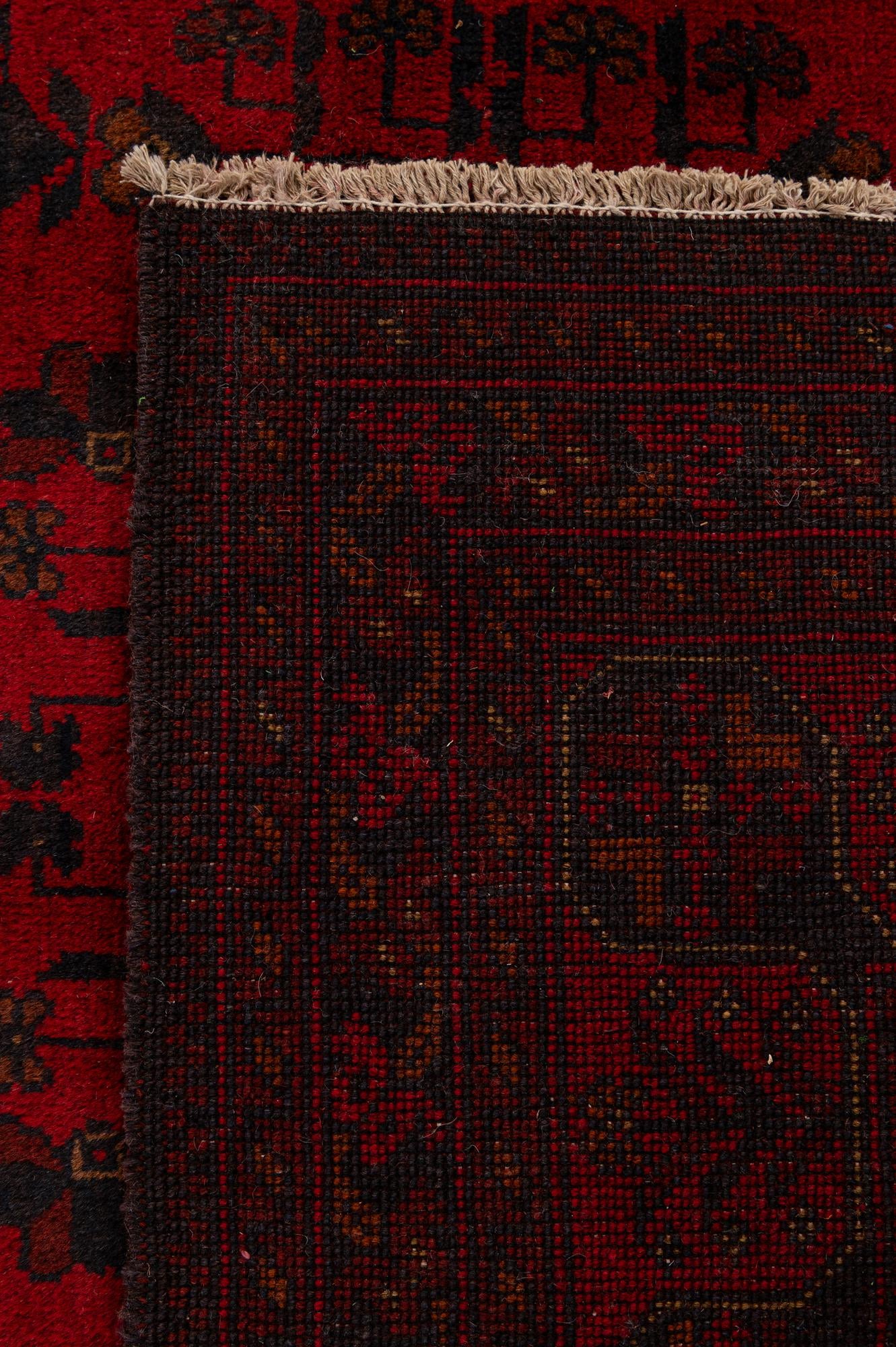 6' 9 x 9' 7 Hand Knotted Khal Mohammadi Wool Rug
