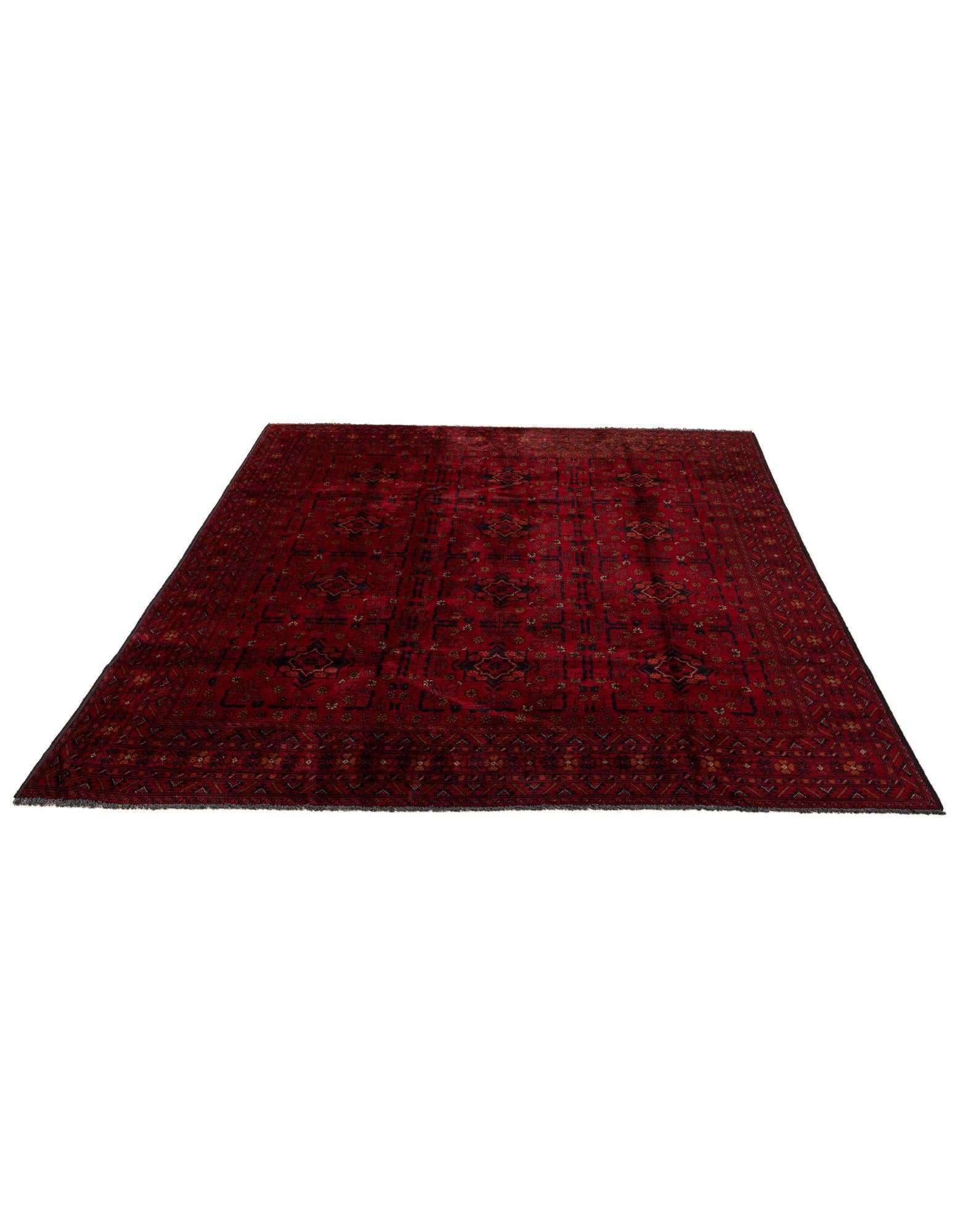 6' 8 x 9' 3 Hand Knotted Khal Mohammadi Wool Rug