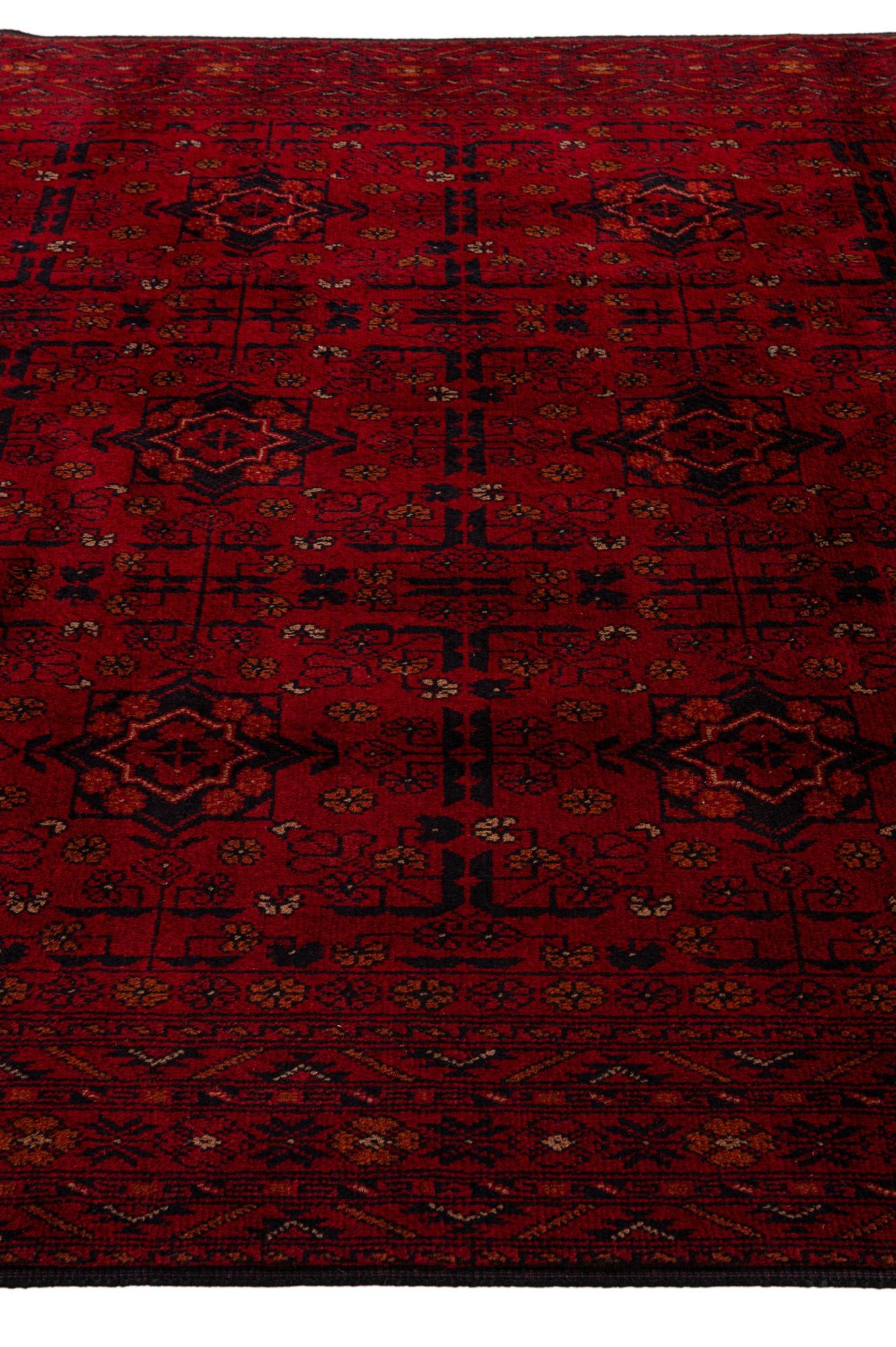 6' 8 x 9' 3 Hand Knotted Khal Mohammadi Wool Rug