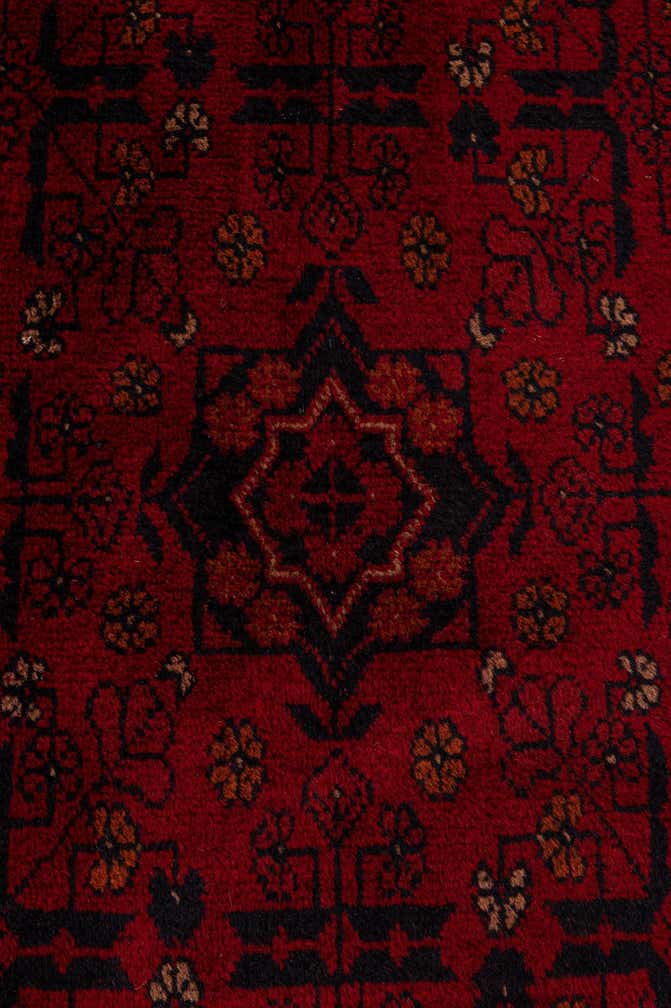 6' 8 x 9' 3 Hand Knotted Khal Mohammadi Wool Rug