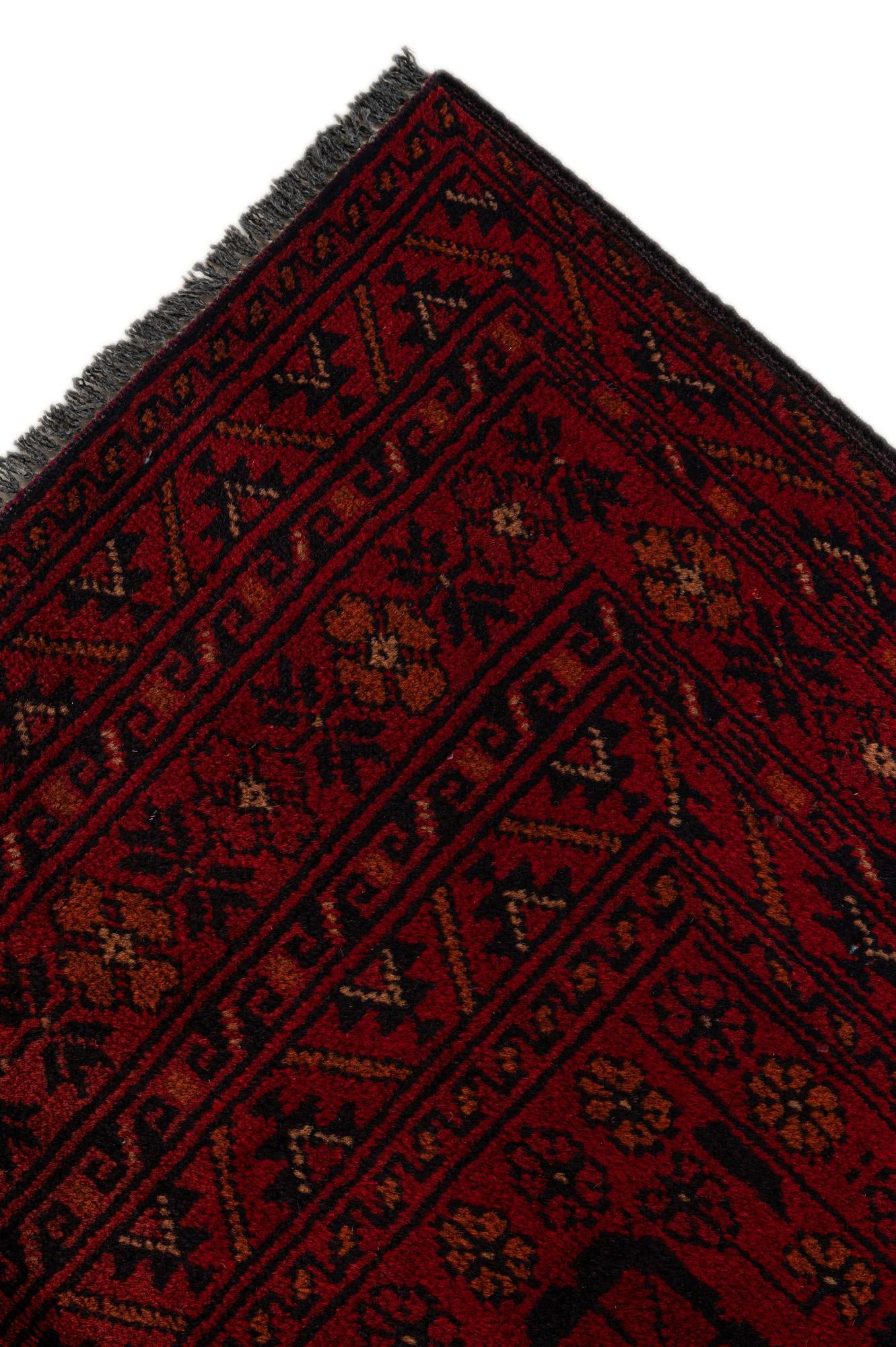 6' 8 x 9' 3 Hand Knotted Khal Mohammadi Wool Rug