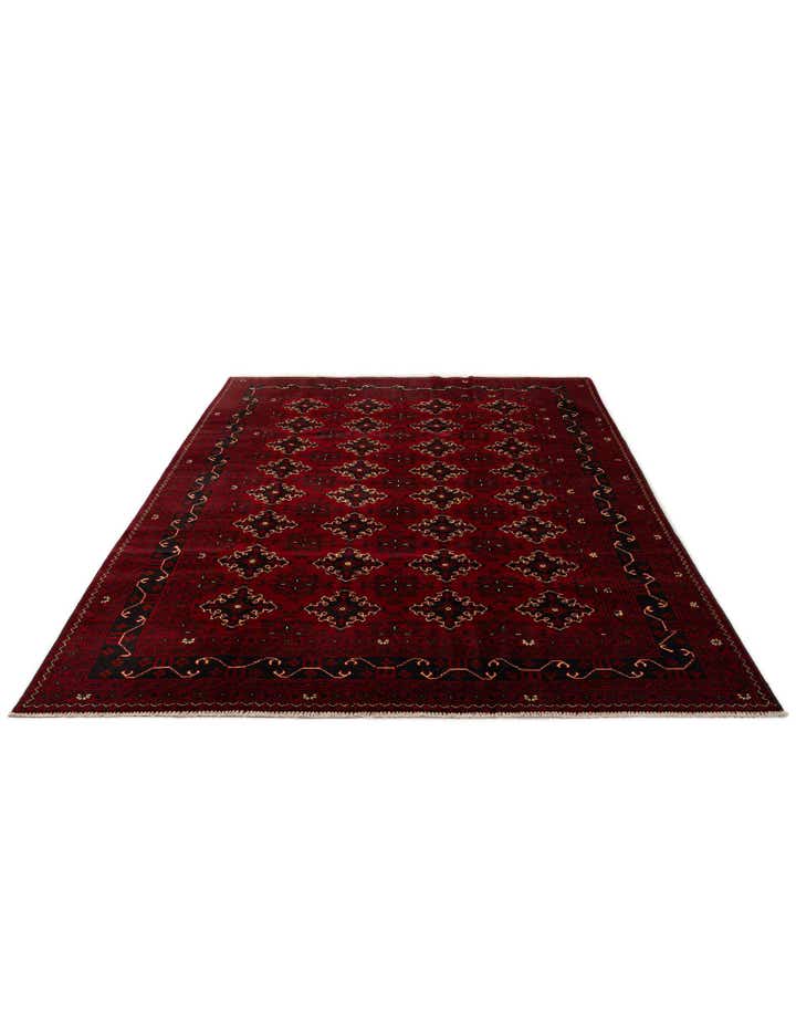 6' 4 x 9' 8 Hand Knotted Khal Mohammadi Wool Rug