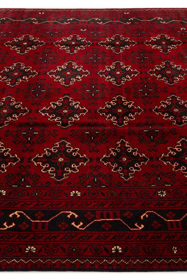 Detail image of 6' 4 x 9' 8 Hand Knotted Khal Mohammadi Wool Rug