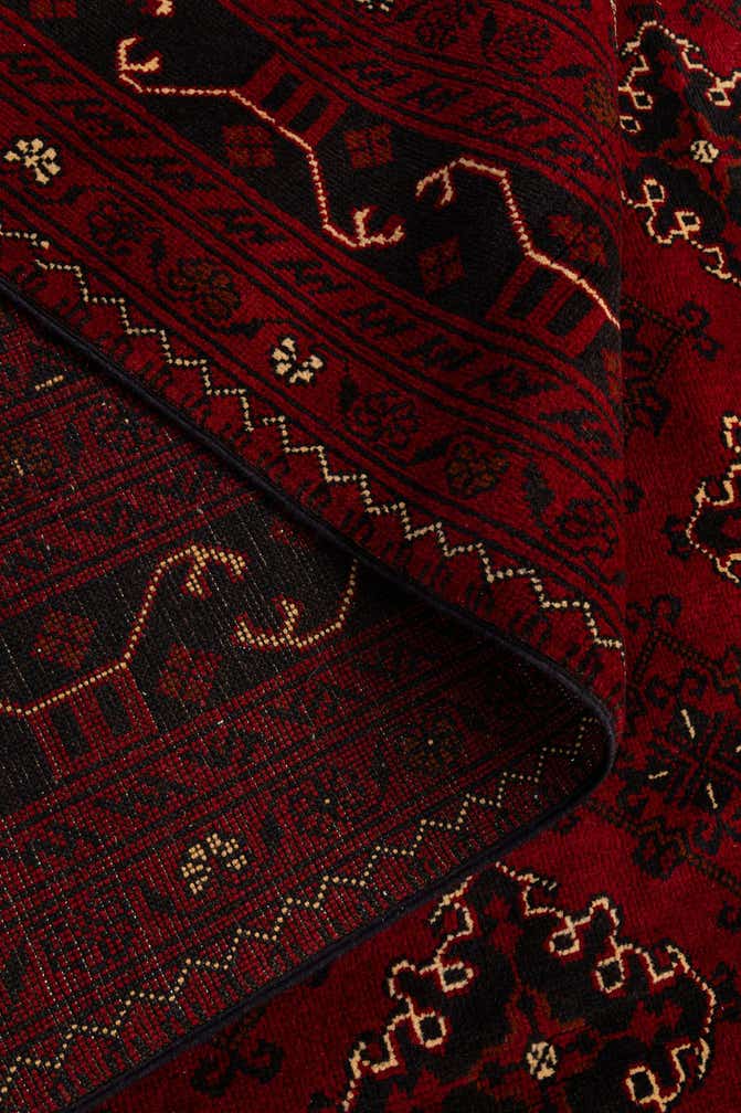 6' 4 x 9' 8 Hand Knotted Khal Mohammadi Wool Rug