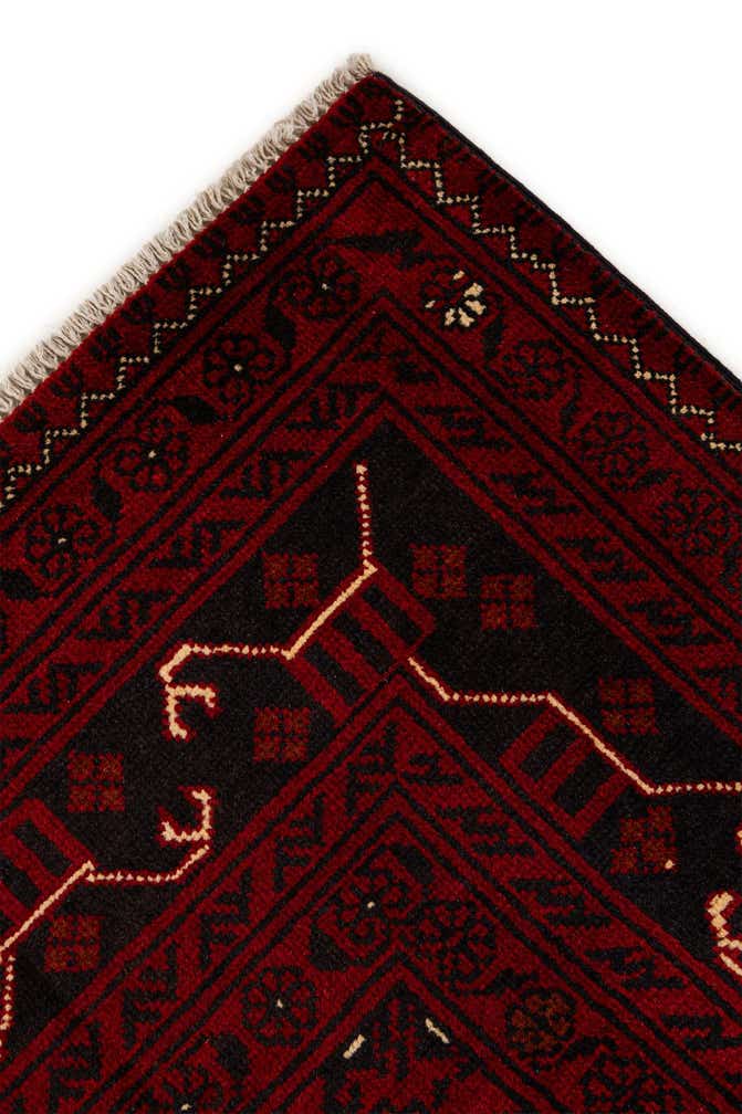 6' 4 x 9' 8 Hand Knotted Khal Mohammadi Wool Rug