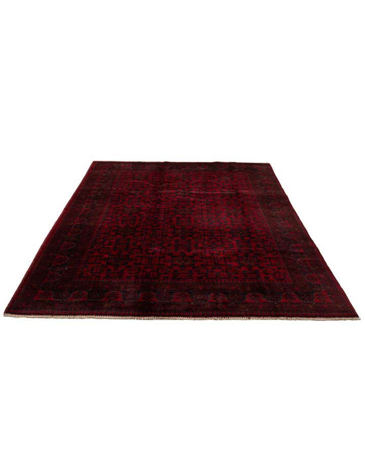 6' 9 x 9' 9 Hand Knotted Khal Mohammadi Wool Rug