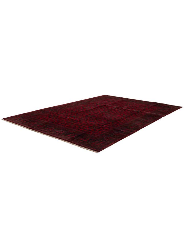 6' 9 x 9' 9 Hand Knotted Khal Mohammadi Wool Rug