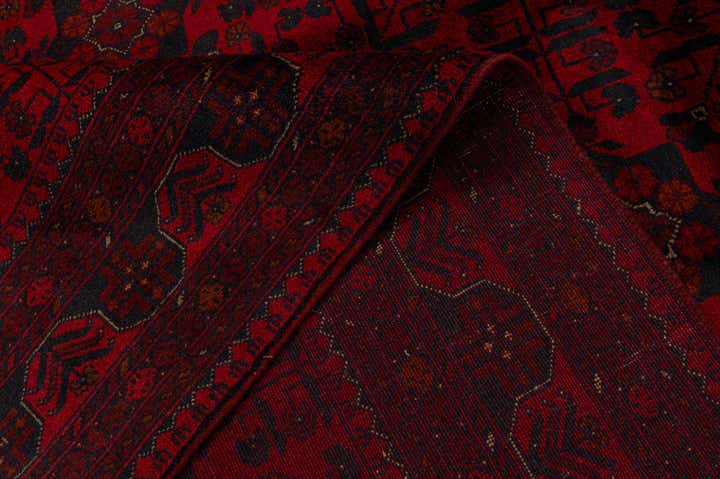 6' 9 x 9' 9 Hand Knotted Khal Mohammadi Wool Rug