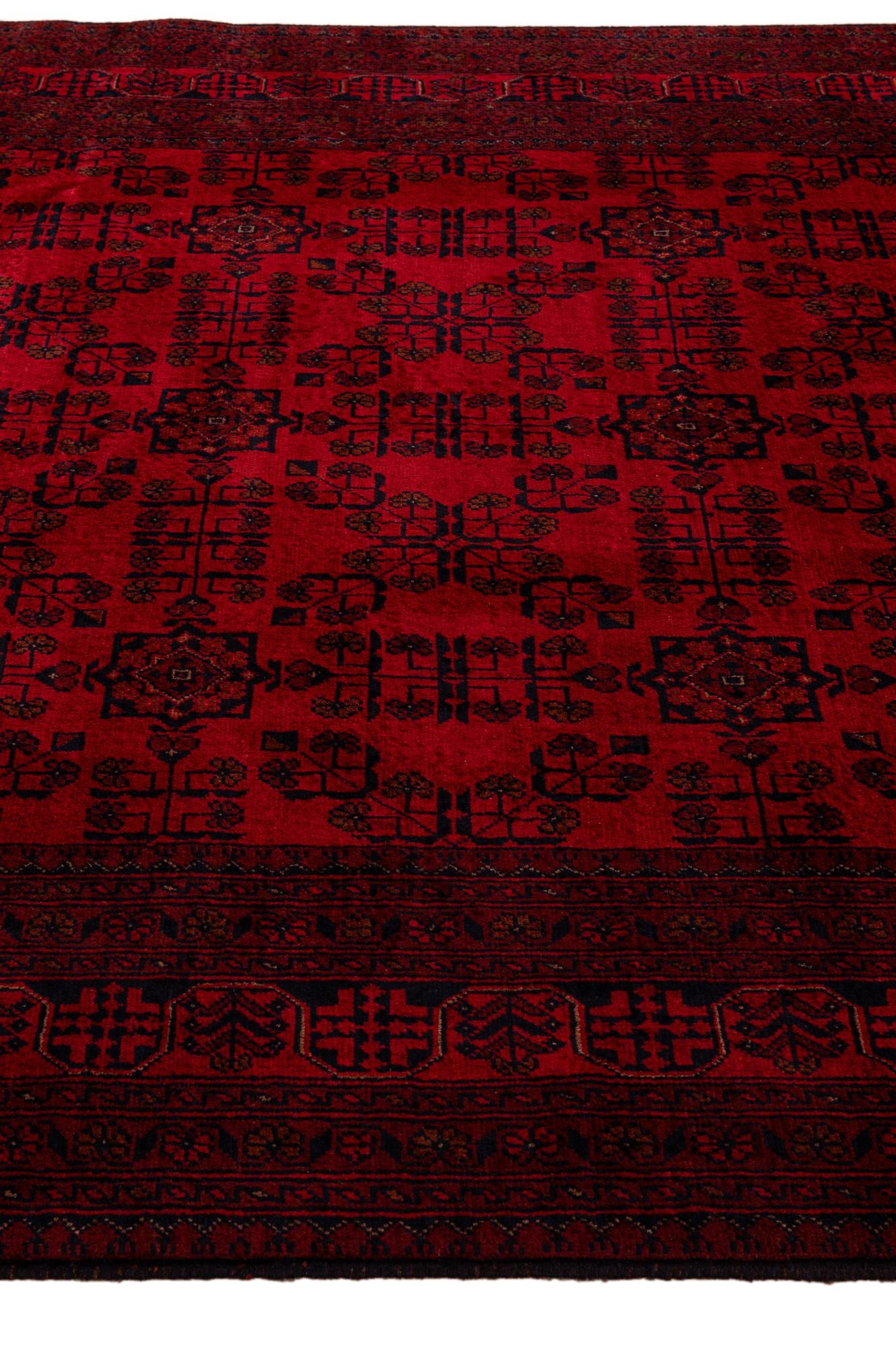 6' 8 x 9' 7 Hand Knotted Khal Mohammadi Wool Rug