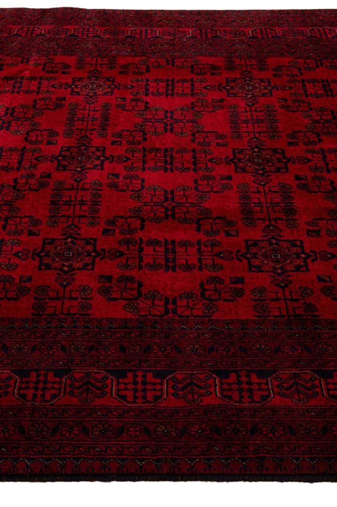 6' 8 x 9' 7 Hand Knotted Khal Mohammadi Wool Rug
